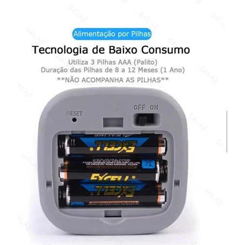 Sensor de Presença Detector Movimento Inteligente Wifi Tuya