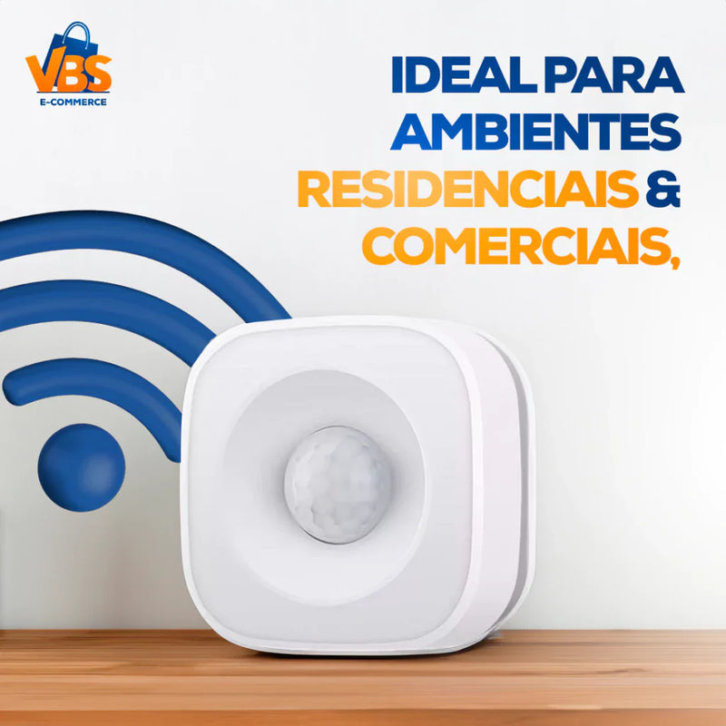 Sensor de Presença Detector Movimento Inteligente Wifi Tuya