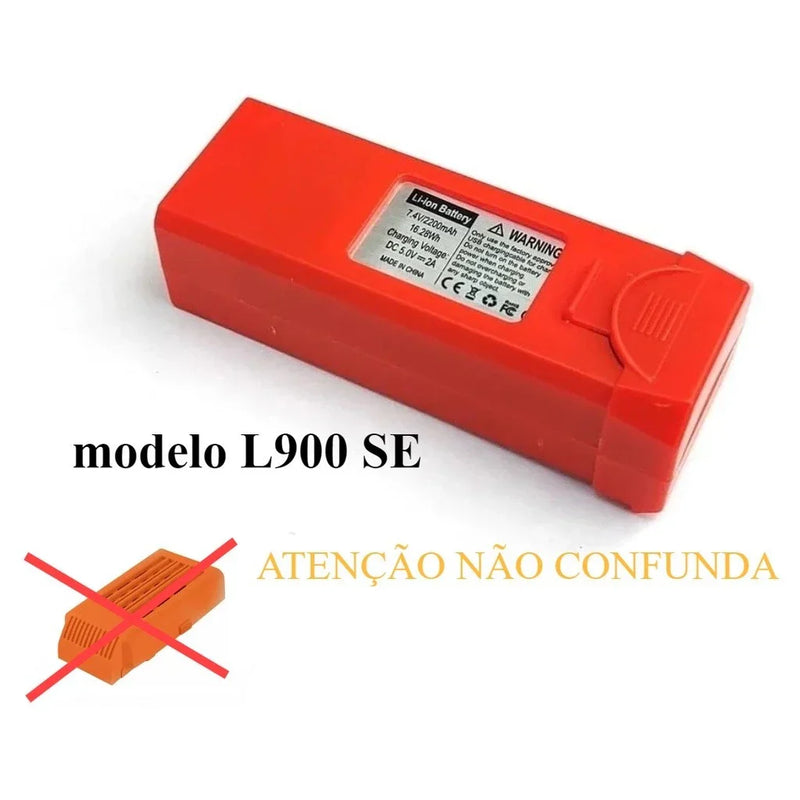 Bateria Drone L900 Pro Se 7.4v 2200mah